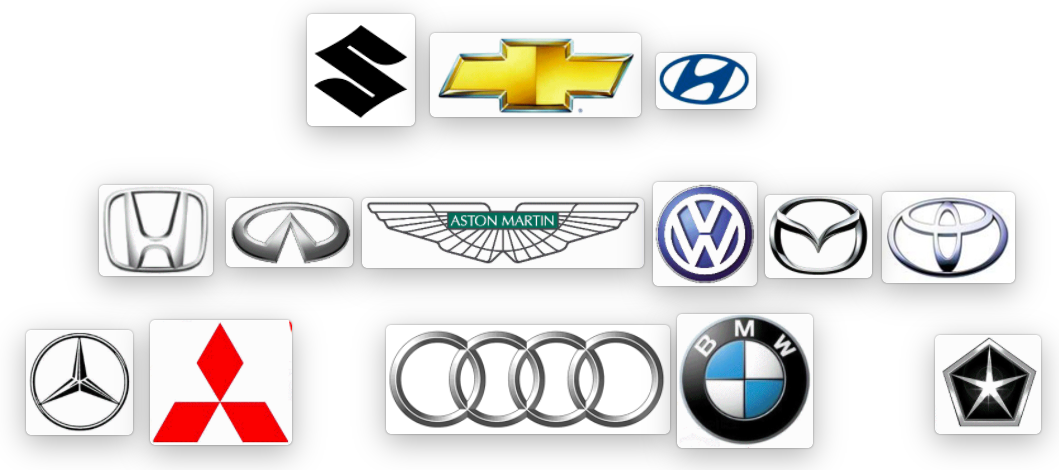 logo with a reflection symmetry logo with a reflection symmetry