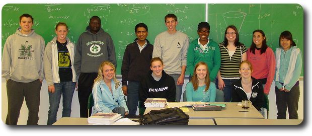 Spring 2010 Calculus II class