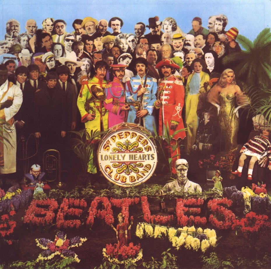 the beatles sgt peppers lonely hearts club band album cover